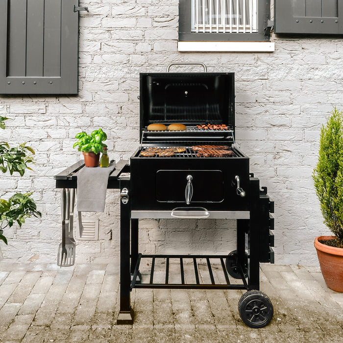 Patton Houtskoolbarbecue C2 - Charcoal Chef (24) - Zwart