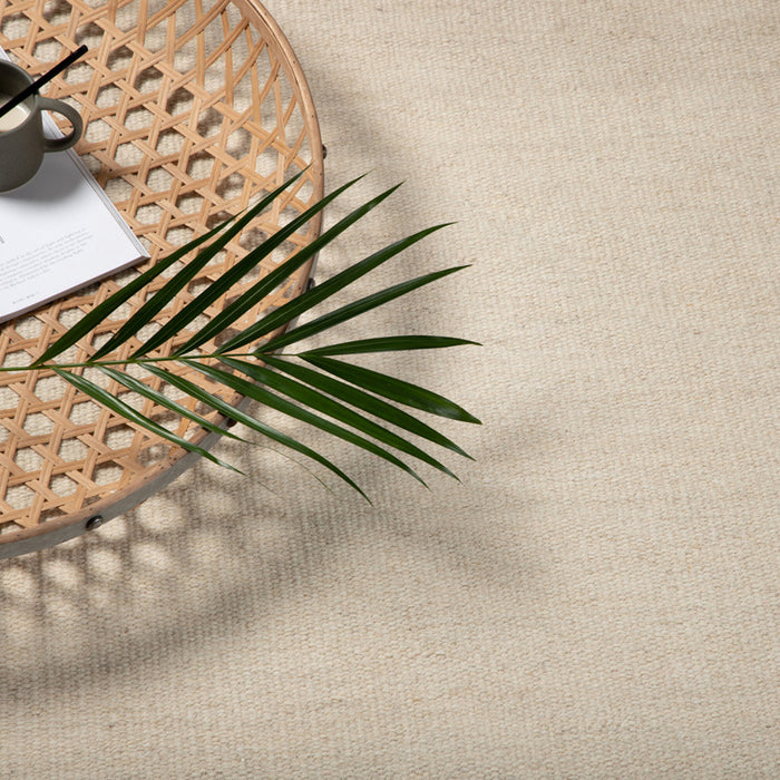 Fjôrd - Vloerkleed Beige - Ø200cm - Jaipur