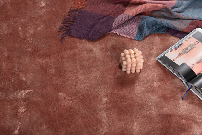 Fjôrd - Vloerkleed Dusty Roze - Ø200cm - Indra