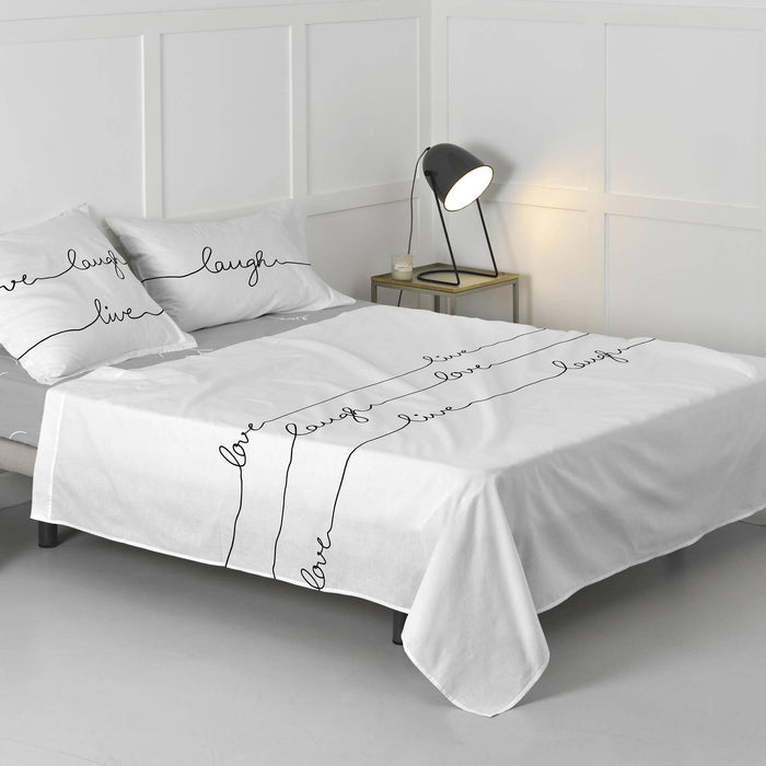 Live Laken Blanc, Veelkleurig, 100% katoen, de kwaliteit van 150 hilos