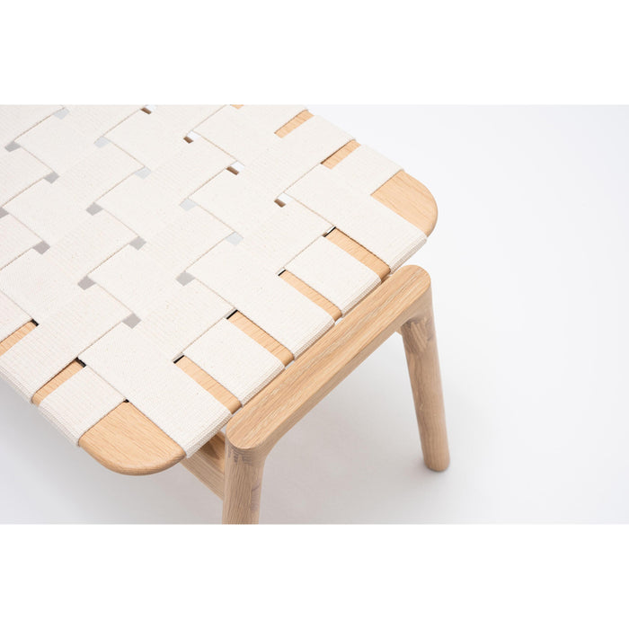 Klupa eetbank 160 white oil - Black