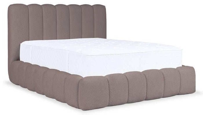 NADUVI Collection Bedframe Chusso bouclé met opbergvak 180 x 200 cm