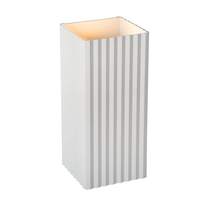 Atmooz Wandlamp Ribble - Wit Rechthoekig - Muurverlichting