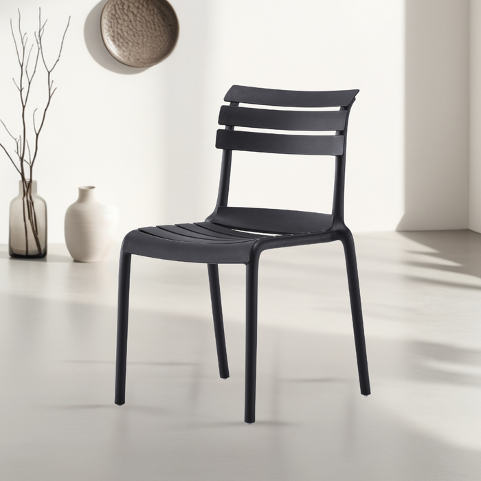 DS4U Liam terrasstoel - zwart