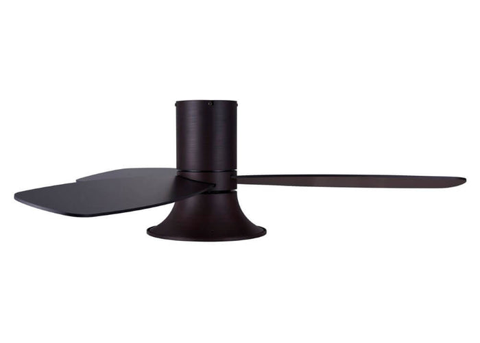 Lucci Air Plafondventilator Airfusion Flusso Zwart 18W Led Ø 132cm