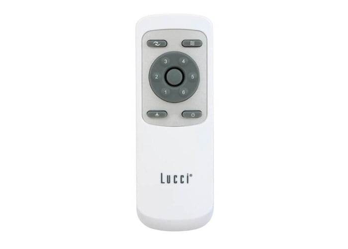 Lucci Air Plafondventilator Airfusion Flusso Bruin 18W Led Ø 132cm