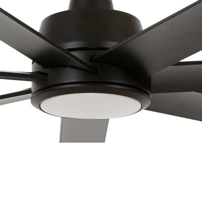 Lucci Air Plafondventilator Airfusion Atlanta Zwart 12W Led Ø 142cm