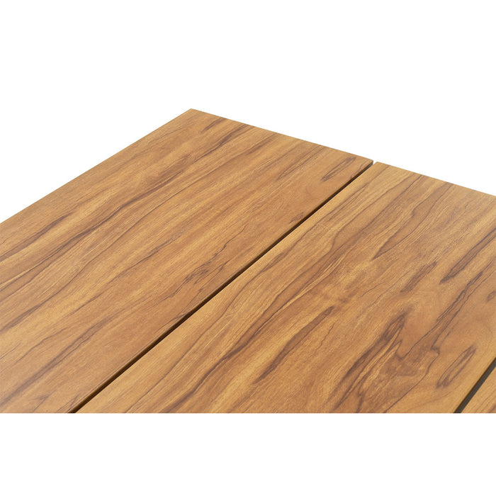 Garden Impressions Zadar tuintafel 180x100 donker grijs - X-frame