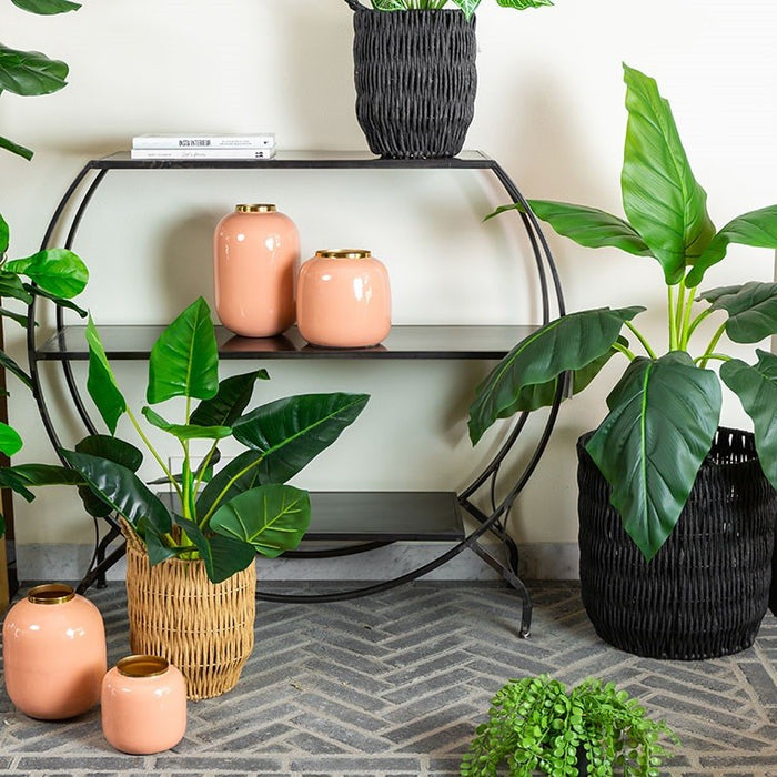 Countryfield kunst plant Strelitzia S groen-L50B40H90CM