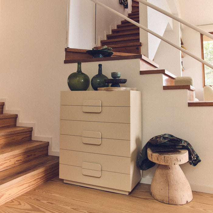 HKliving Spacious Ladekast - 6 Lades - Crème