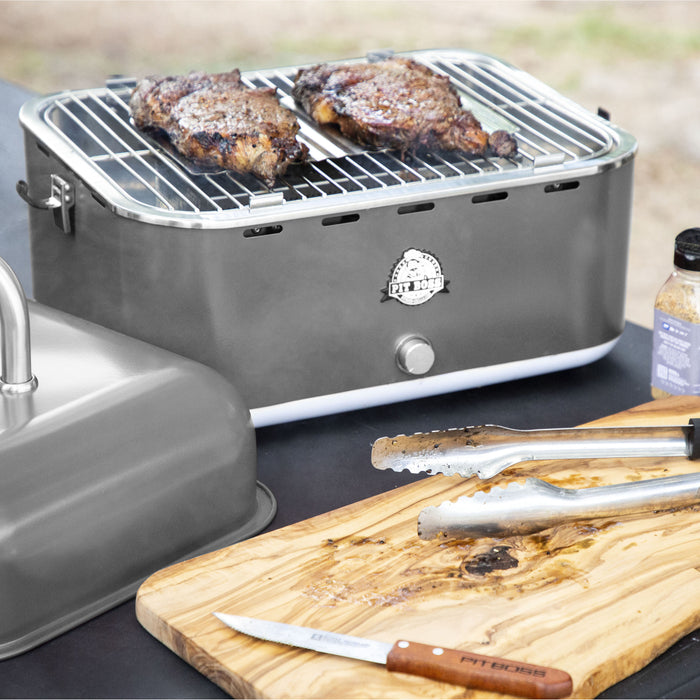 Pit Boss Draagbare Houtskool Barbecue