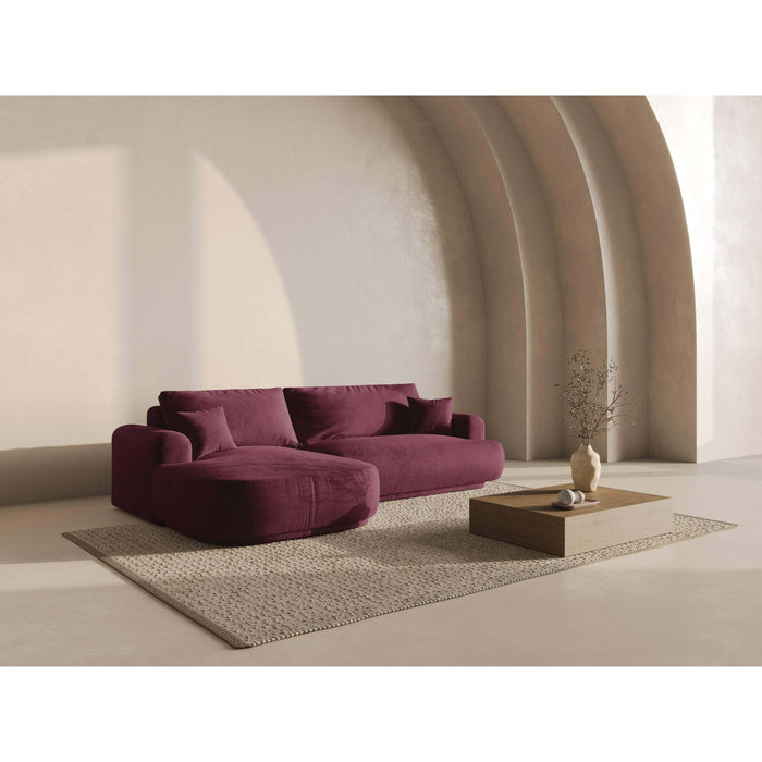 Micadoni Hoekslaapbank links met opbergvak Ella