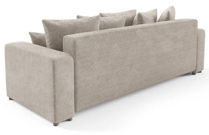 NADUVI Collection Slaapbank Laurel chenille met opbergruimte