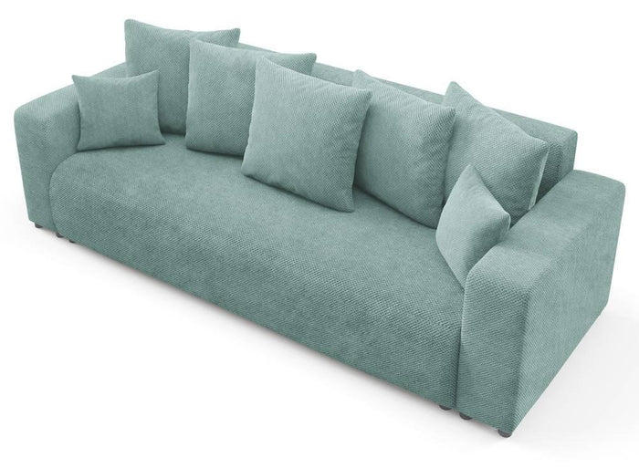 NADUVI Collection Slaapbank Laurel chenille met opbergruimte