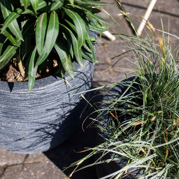 Capi Europe - Vaas elegant laag Waste Rib NL - 34x46 - Terrazzo beige