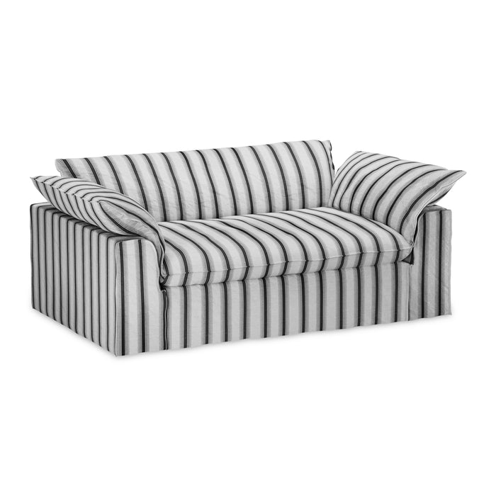 HKliving Nomad 2-zitsbank - Rocco - Chalkstripe