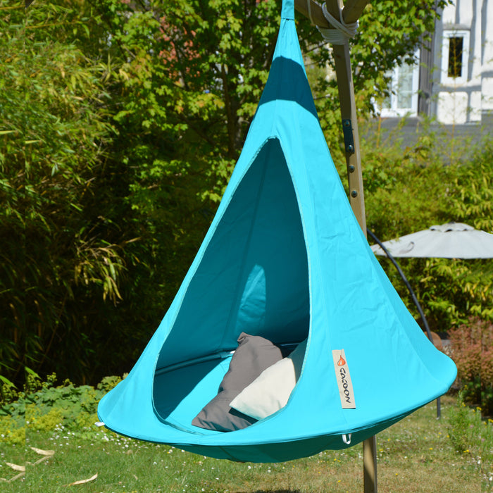 Cacoon Bebo Hangstoel - Turquoise