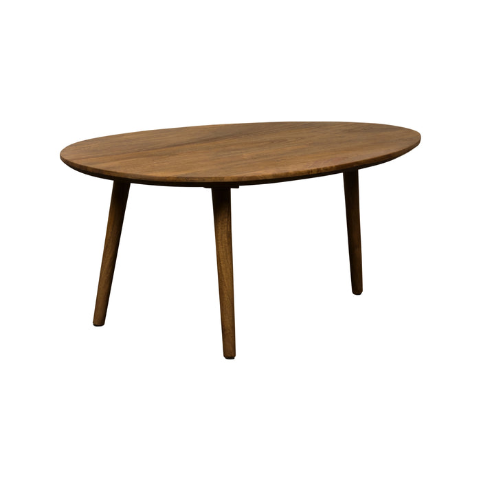 Salontafel (set Van 2) Ales Bruin|Hout - Mango|Hout - Naturel