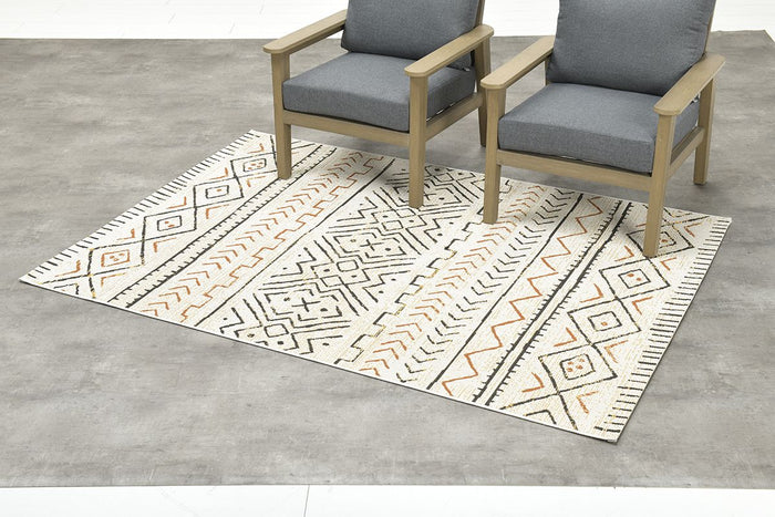 Malawi karpet - 200x290 cm - oker