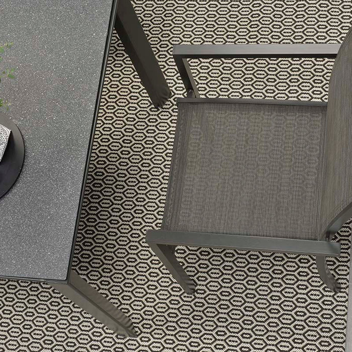 Garden Impressions Moon tuinstoel - donker grijs