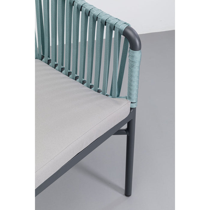 Kare Eetkamerstoel Santanyi Petrol