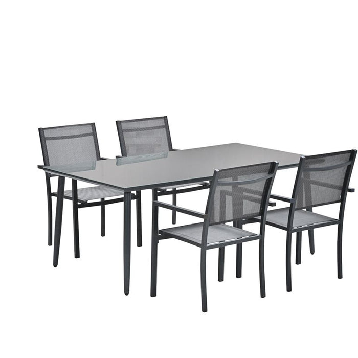 Garden Impressions Moon tuinstoel - donker grijs