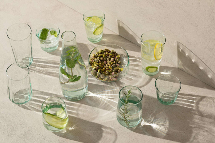 L.S.A. - Mia Tumbler Glas 410 ml Set van 4 Stuks