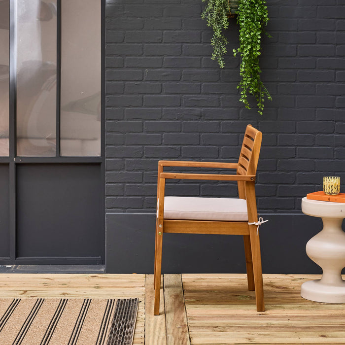 sweeek - Tuinstoel van acacia hout (set van 4)