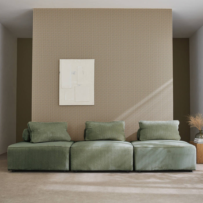 sweeek - Fauteuils corduroy 1 zitplaats (set van 3)