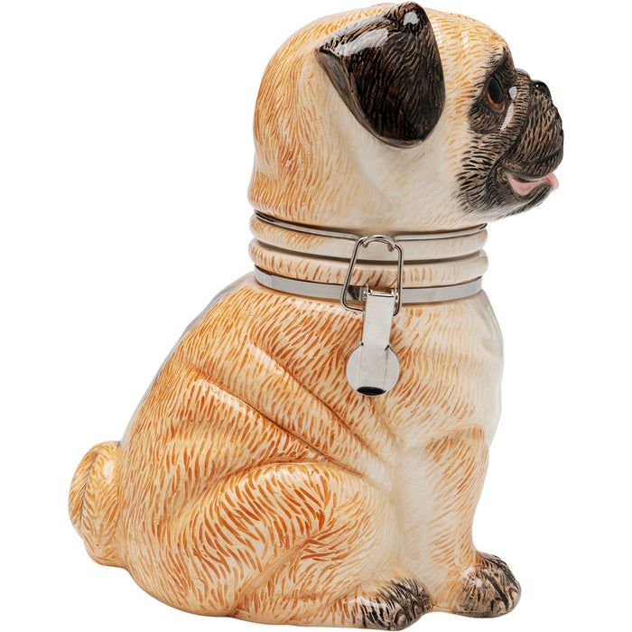 Kare Deco Pot Pug 18cm