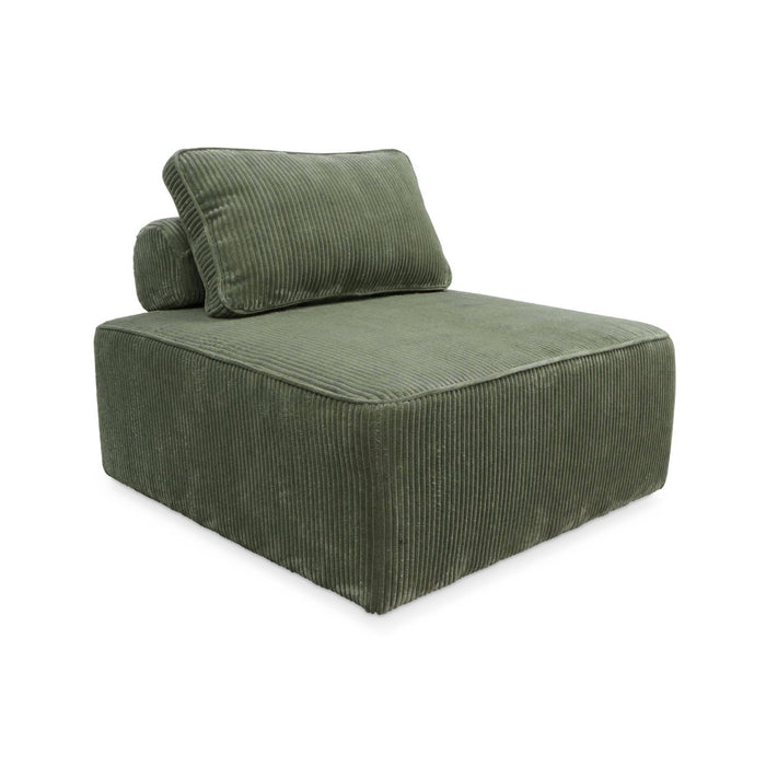 sweeek - Set van fauteuils voor modulaire bank 4 zitplaatsen corduroy