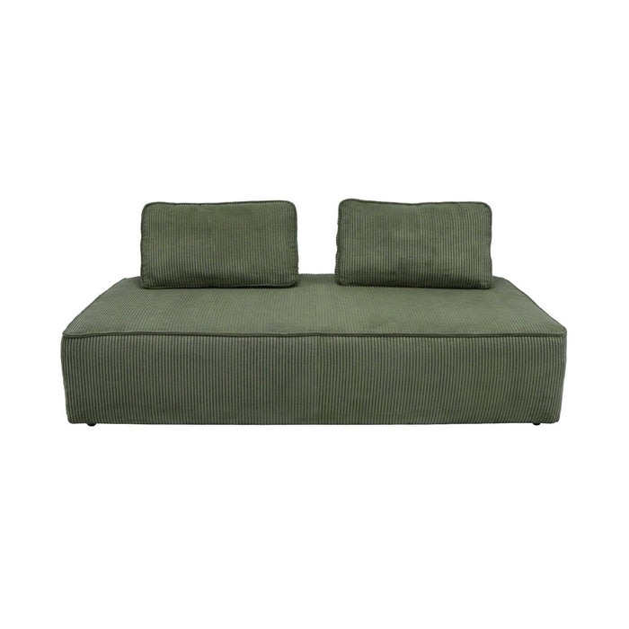 sweeek - Fauteuils in corduroy 2 zitplaatsen (set van 2)