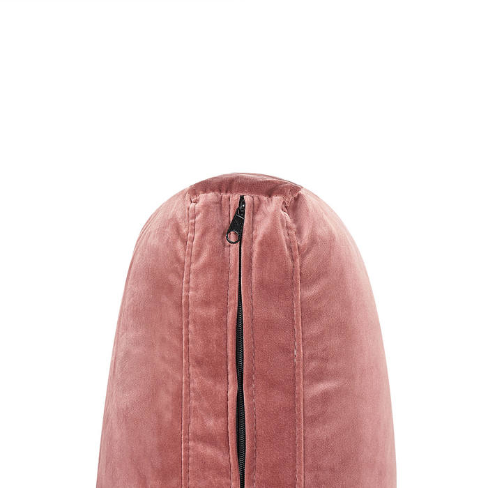 Beliani - EVJA - 1-zitsbank - Roze - Fluweel