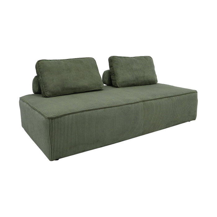 sweeek - Set van fauteuils voor modulaire bank 4 zitplaatsen corduroy
