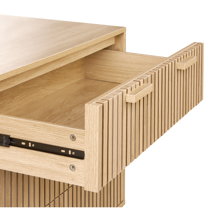 Beliani - LYNWOOD - Dressoir - Lichthout - MDF