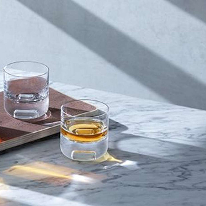 L.S.A. - Cask Whisky Connoisseur Set met Dienblad Set van 3 Stuks