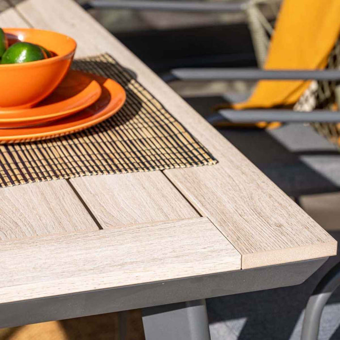 Nice tuinset 7-delig - Penedo tuintafel 230x100 cm