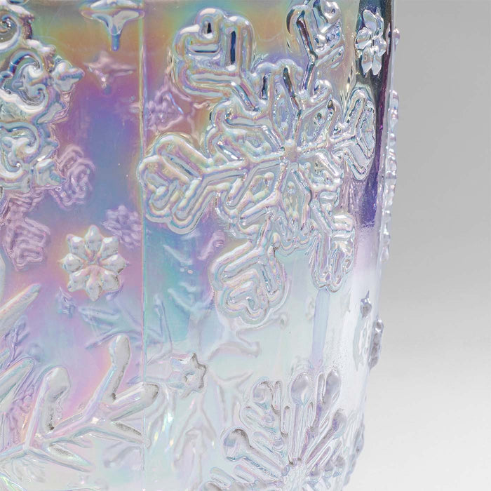 Kare Design Ice Flowers wijinglazen - paars - 6st