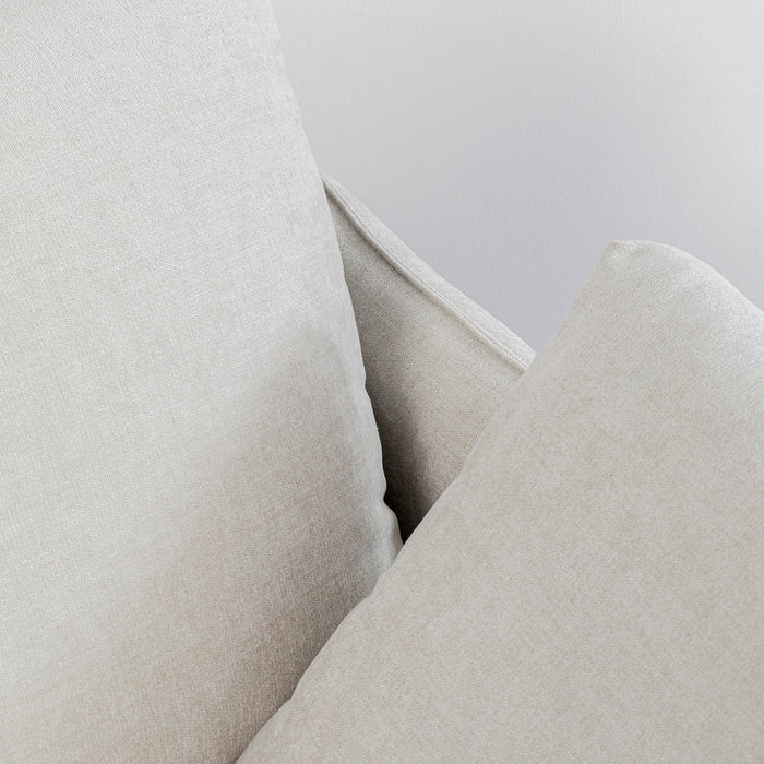 Sofa Edna 3-Zits creme Kare Design