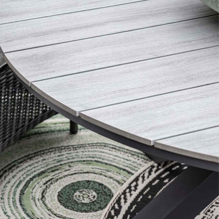 Garden Impressions Ross tuinset 6-delig mosgroen-grey teak look