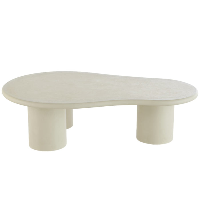 DÉJA Living - Salontafel Beige Betonlook - 130x80x35cm - Maud