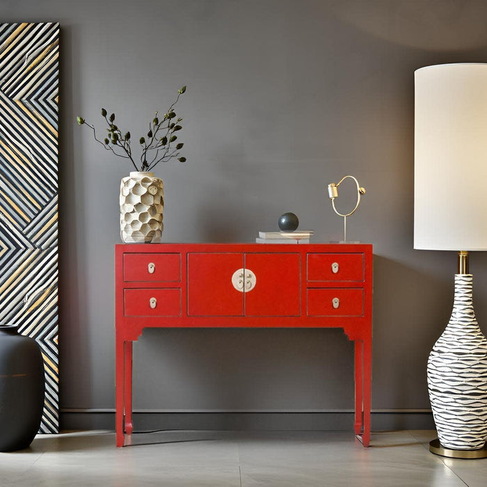 Fine Asianliving Chinese Sidetable Lucky Rood -