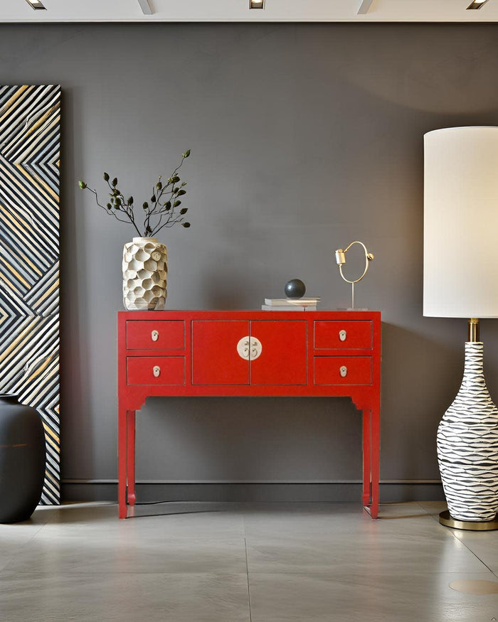 Fine Asianliving Chinese Sidetable Lucky Rood -