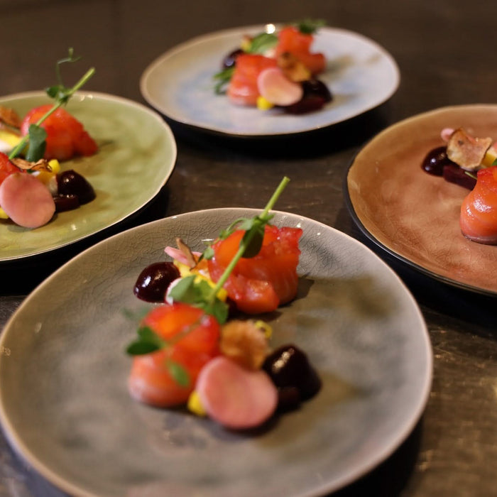 Cosy & Trendy Kleine Bordjes | Gebaksbordjes Streetfood 15 x 11.5 cm - 10 Stuks