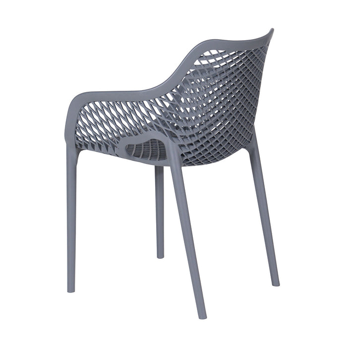 Garden Impressions Air XL - Braga tuinset 7-delig donker grijs