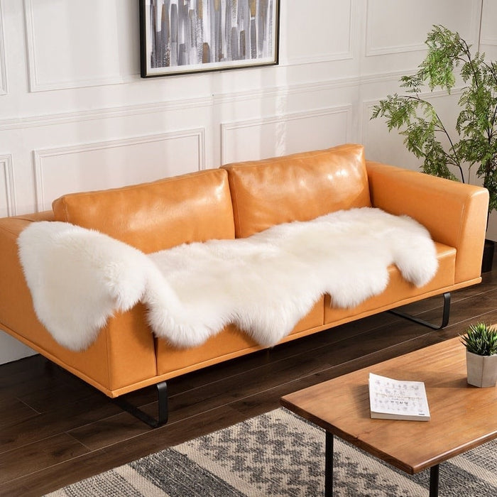 Fine Asianliving 100% Genuine Real Sheepskin Rug