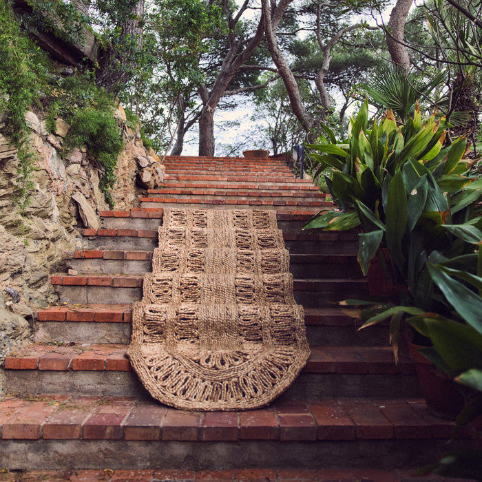 HKliving Soleil Jute Runner 80 x 300 cm - Oval