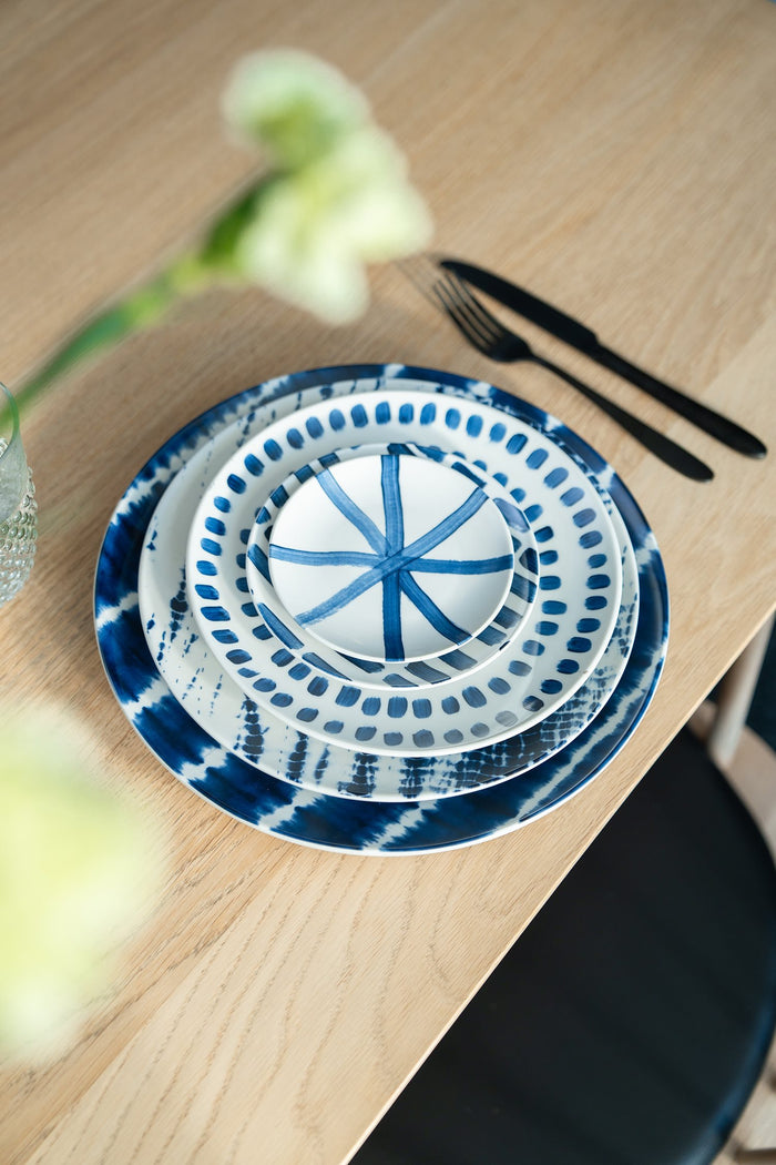 vtwonen Tie-Dye Borden - Dinerborden - Serviesset van 2 - 25.5cm