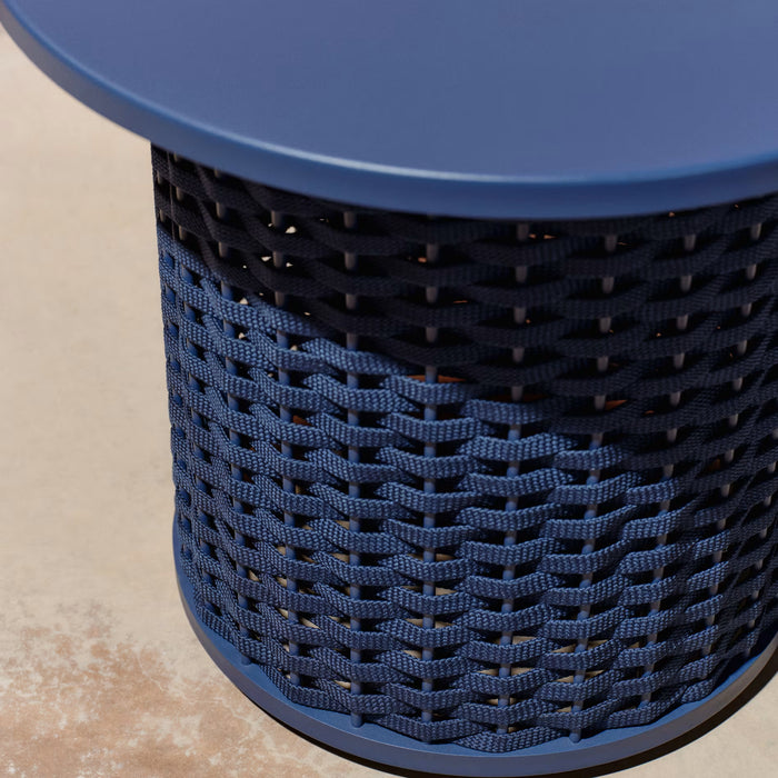 Kave Home Sedalis Bijzettafel - Blauw