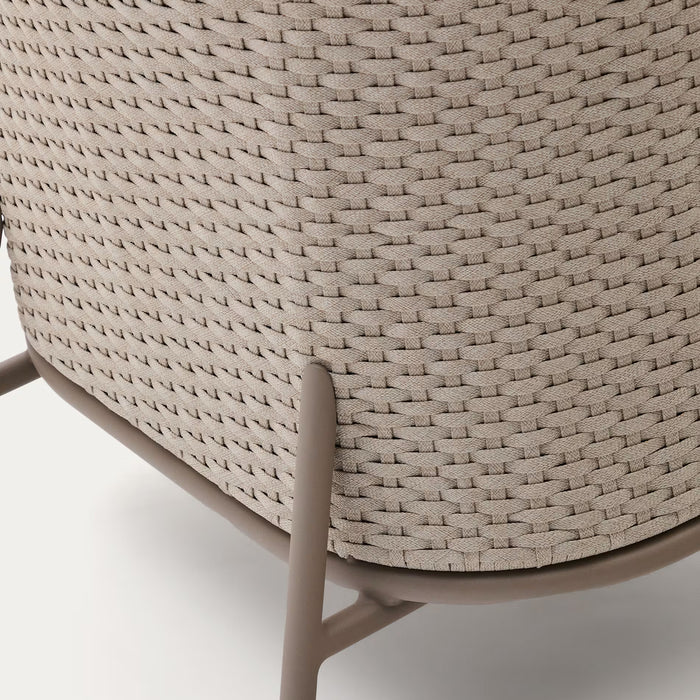 Kave Home Sedalis Lounge Stoel - Taupe